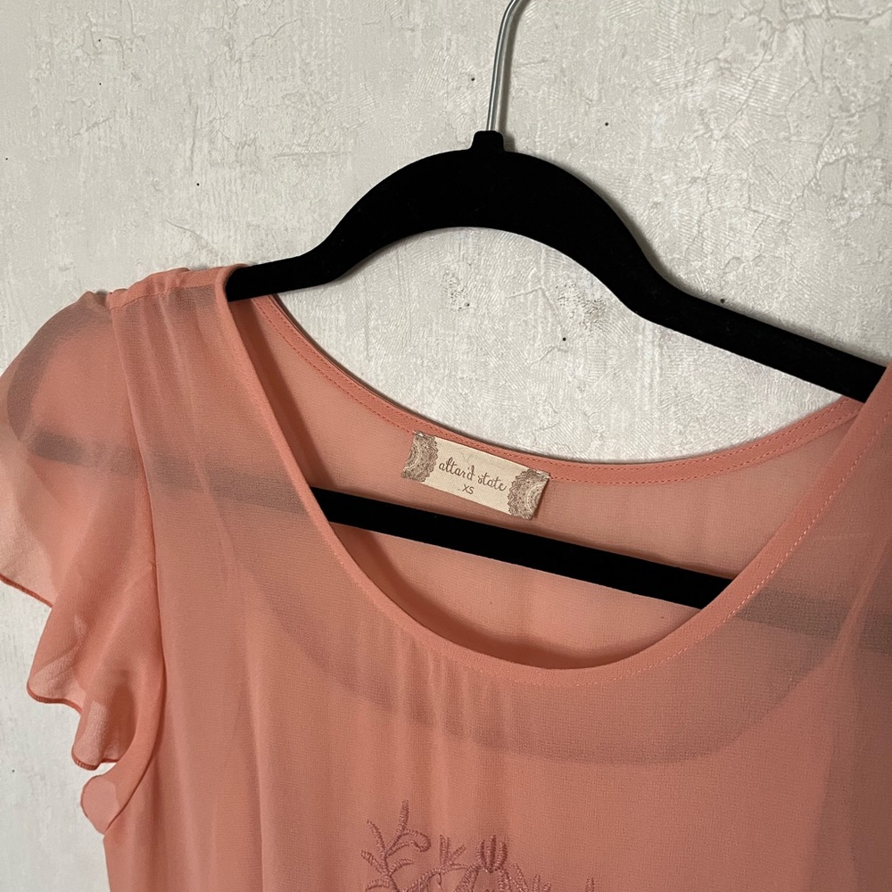Altered state pink maxi dress - Picture 3 of 7